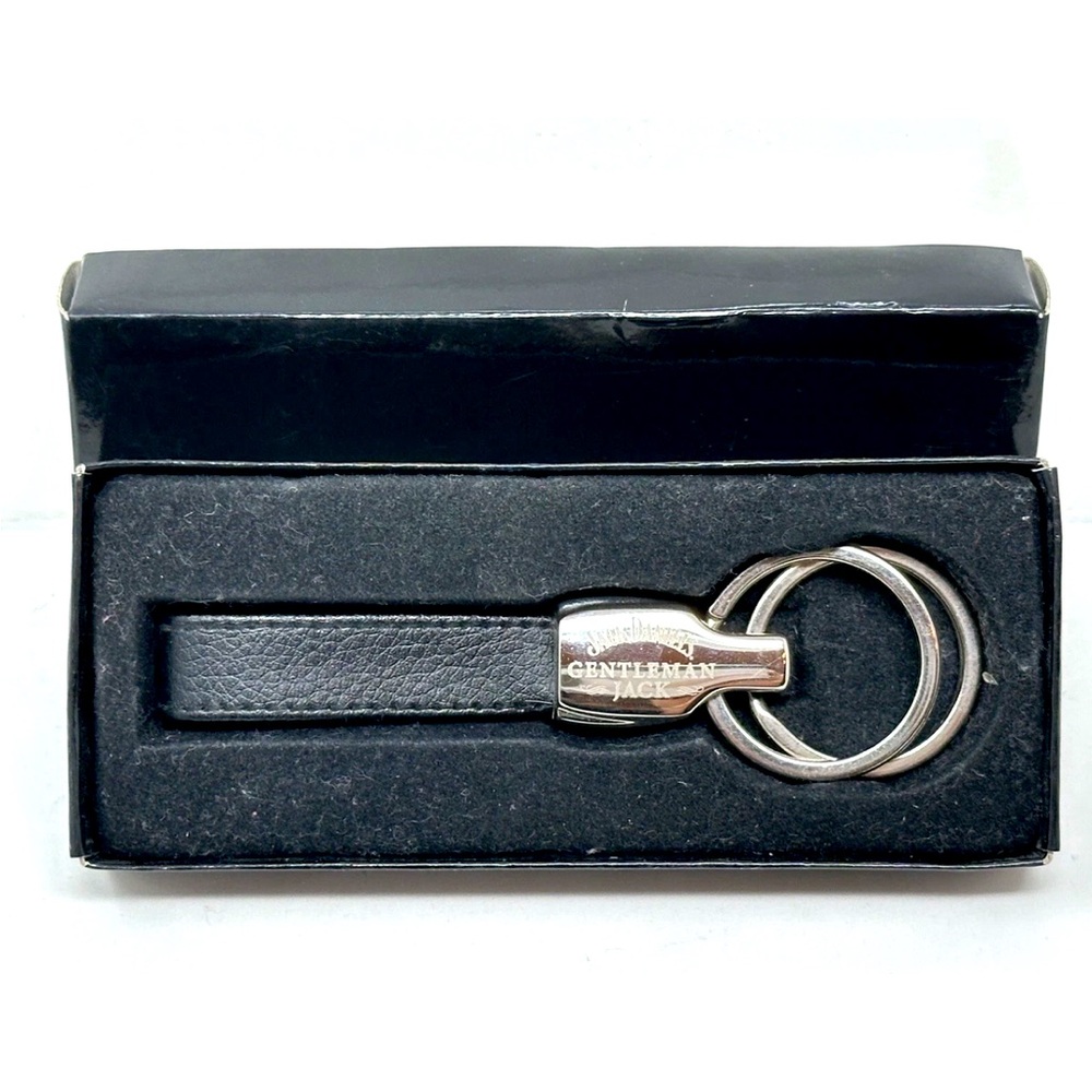 Vintage Jack Daniel’s “ GENTLEMAN JACK” Keychain - NEW IN BOX -